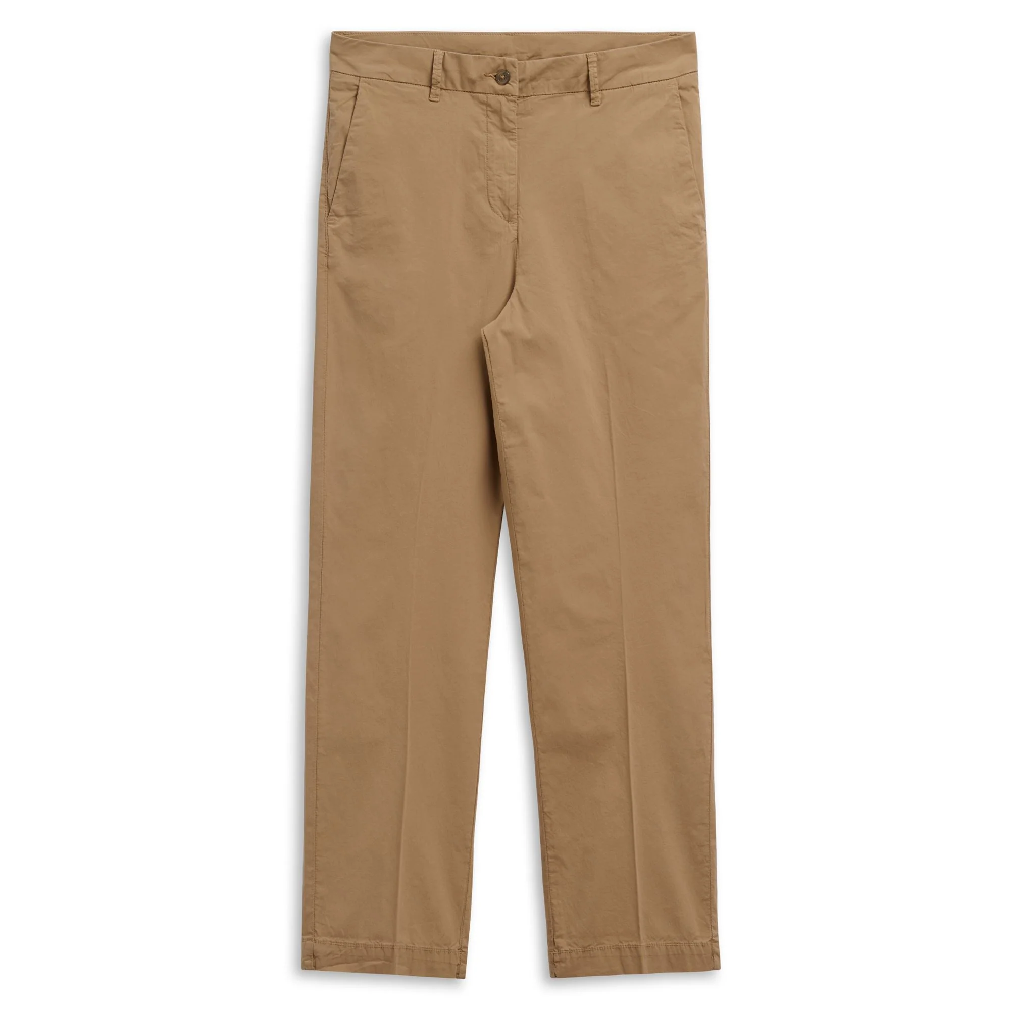GYLDA LIGHT POPLIN - Pants - CHINO - Woman - BEIGE INCENSE