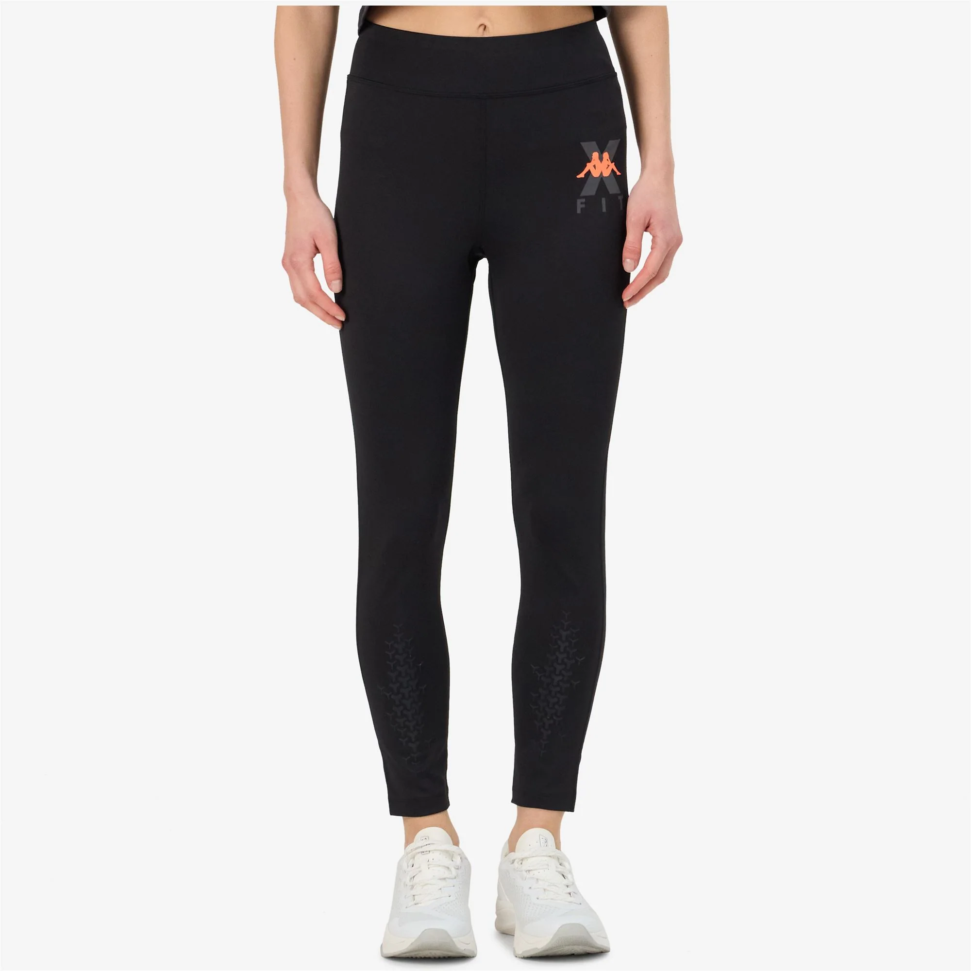 KOMBAT  WKT EQUILA - Pants - Sport Trousers - Woman - BLACK-NEON CORAL - Image 6