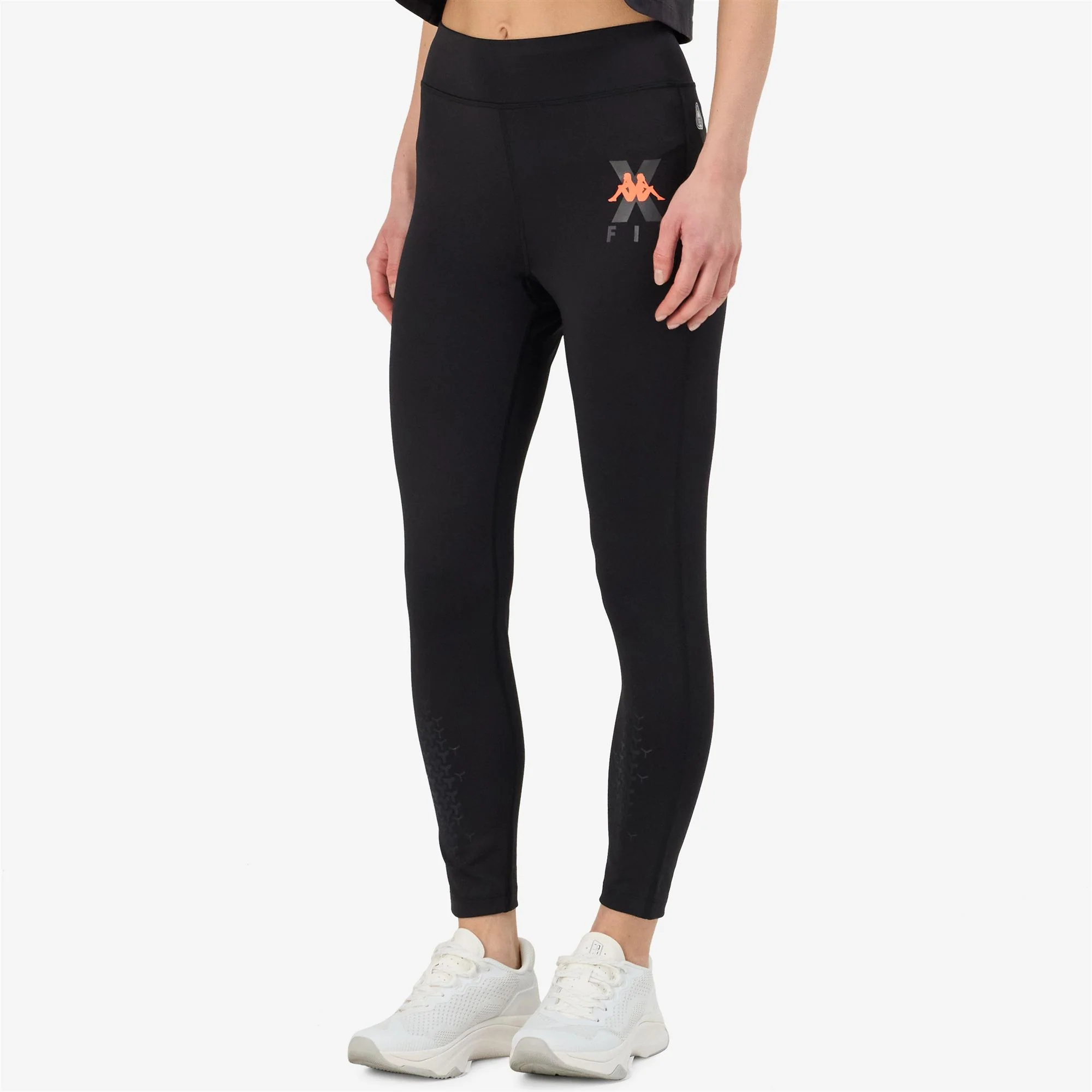 KOMBAT  WKT EQUILA - Pants - Sport Trousers - Woman - BLACK-NEON CORAL - Image 7
