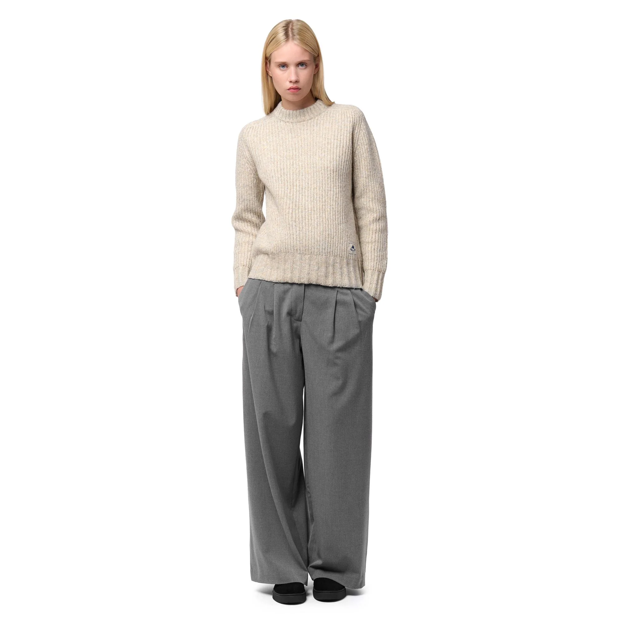 NICOLE - Pants - CHINO - Woman - GREY FROST - Image 6