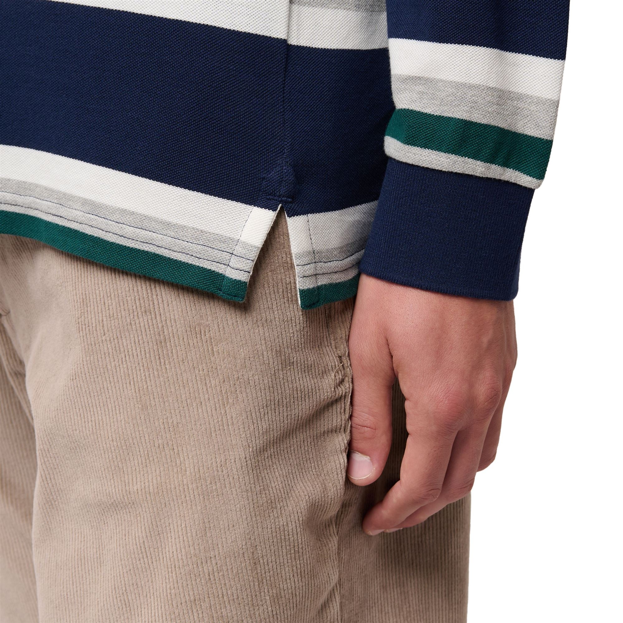 ASSAR - Polo Shirts - Polo - Man - BLUE IRIS-WHITE NATURAL-GREY-GREEN JUNE - Image 6