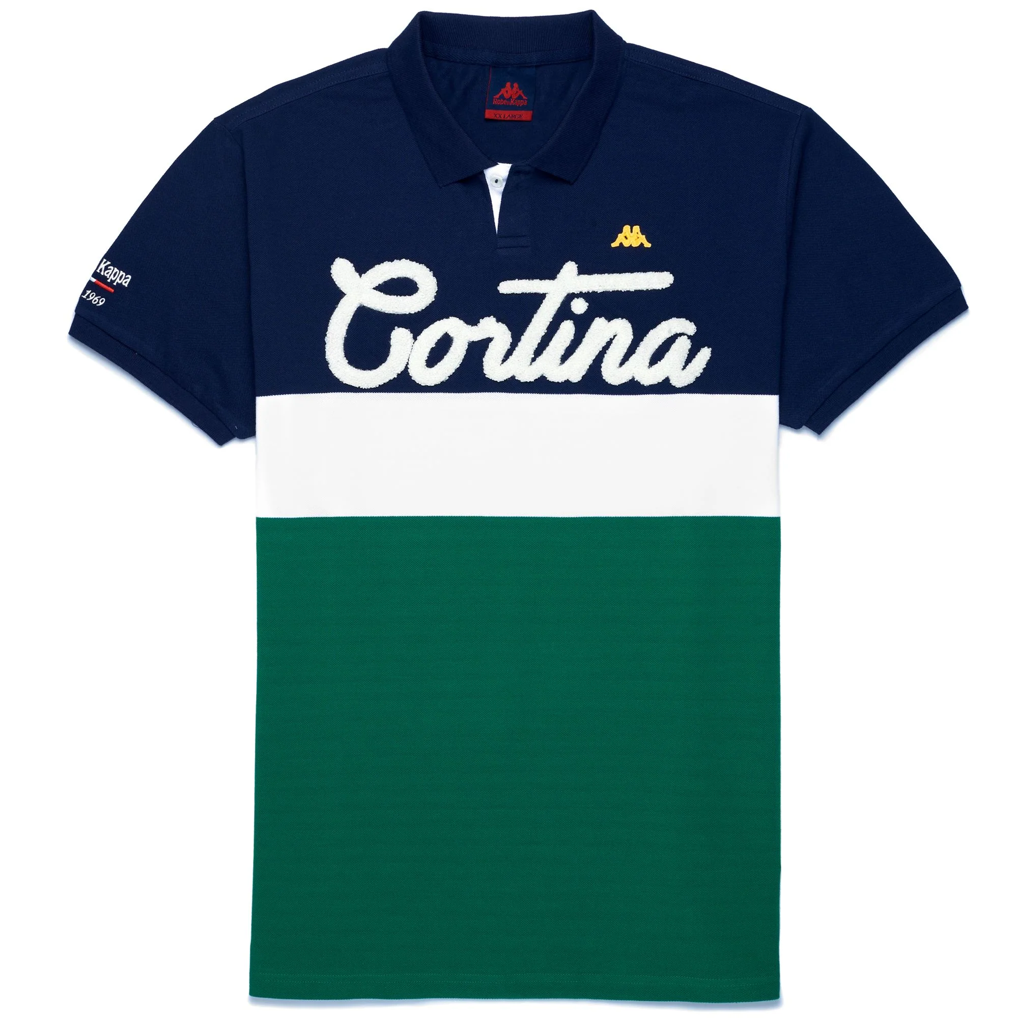 EROI POLO CORTINA - Polo Shirts - Polo - Man - BLUE-WHITE-GREEN