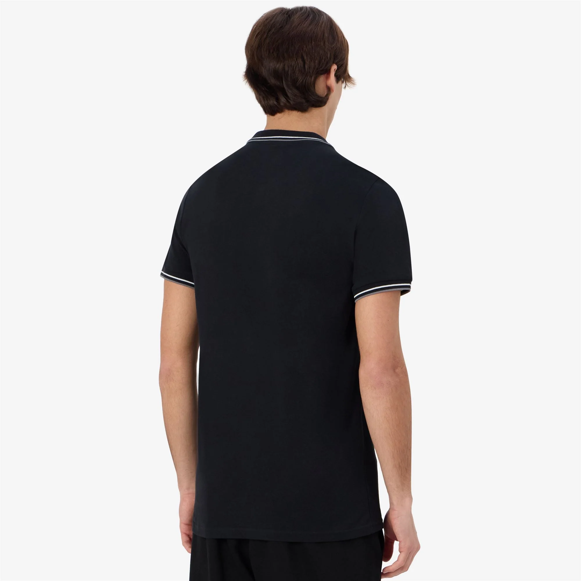 LOGO KORPO EZIO 2 - Polo Shirts - Polo - Man - BLACK-GREY SMOKED-WHITE - Image 6