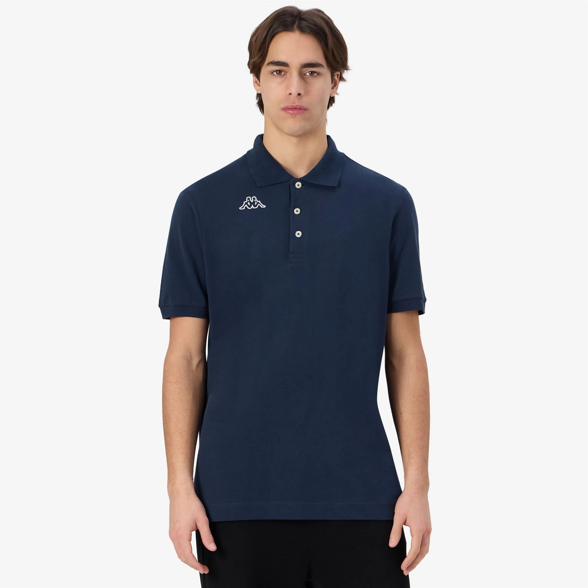 LOGO   LIFE MSS - Polo Shirts - Polo - Man - BLUE NAVY - Image 4