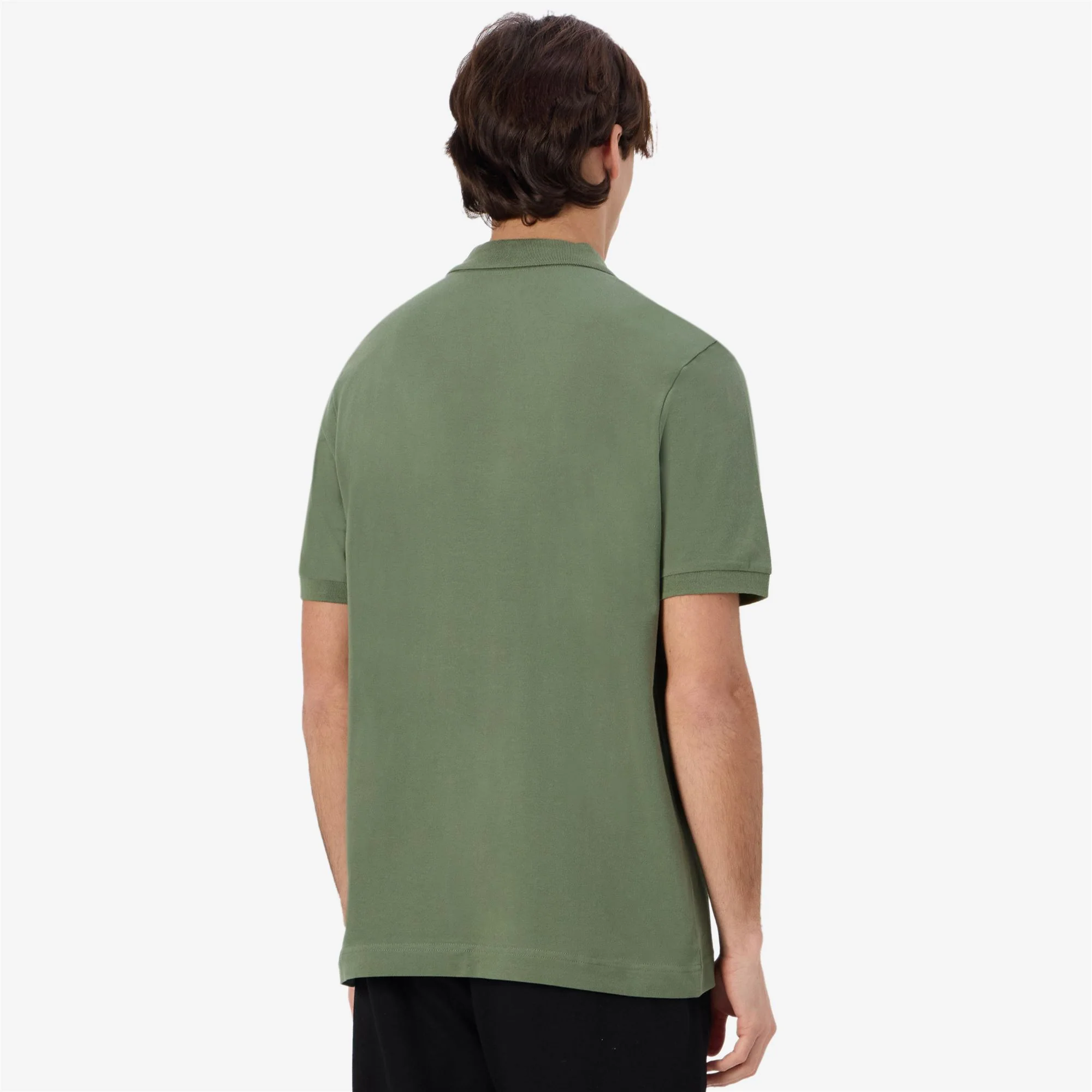 LOGO LIFE MSS - Polo Shirts - Polo - Man - GREEN OLIVINE - Image 6