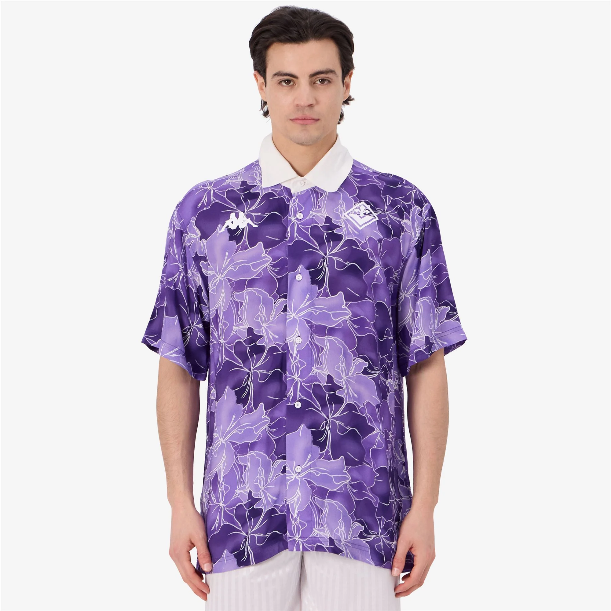 SUPPORTER  ABAHIRT FIORENTINA - SHIRTS - Top - Man - VIOLET INDIGO-WHITE - Image 4