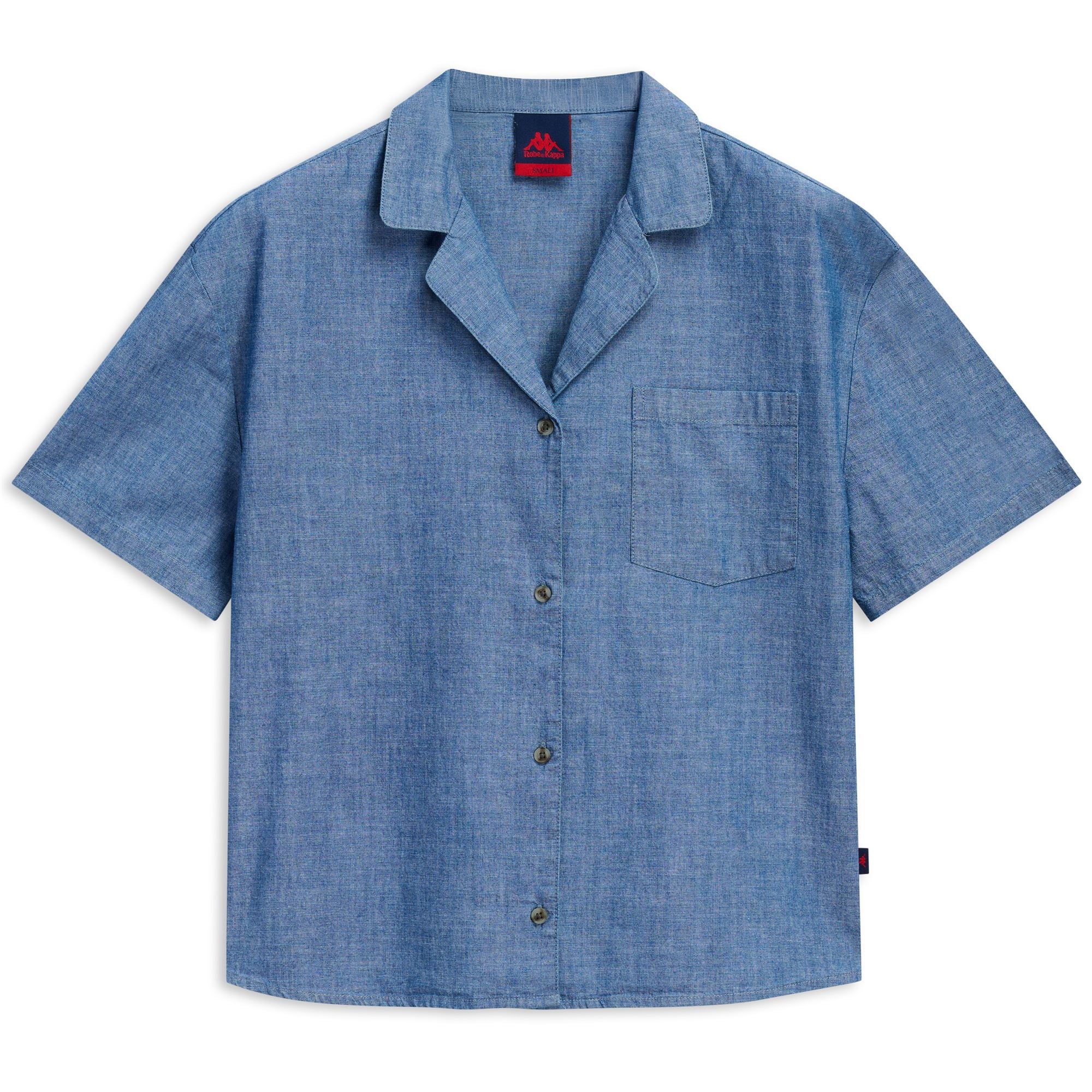 ELETTRA CHAMBRAY - SHIRTS - Revere - Woman - LT BLUE INDIGO - Image 2