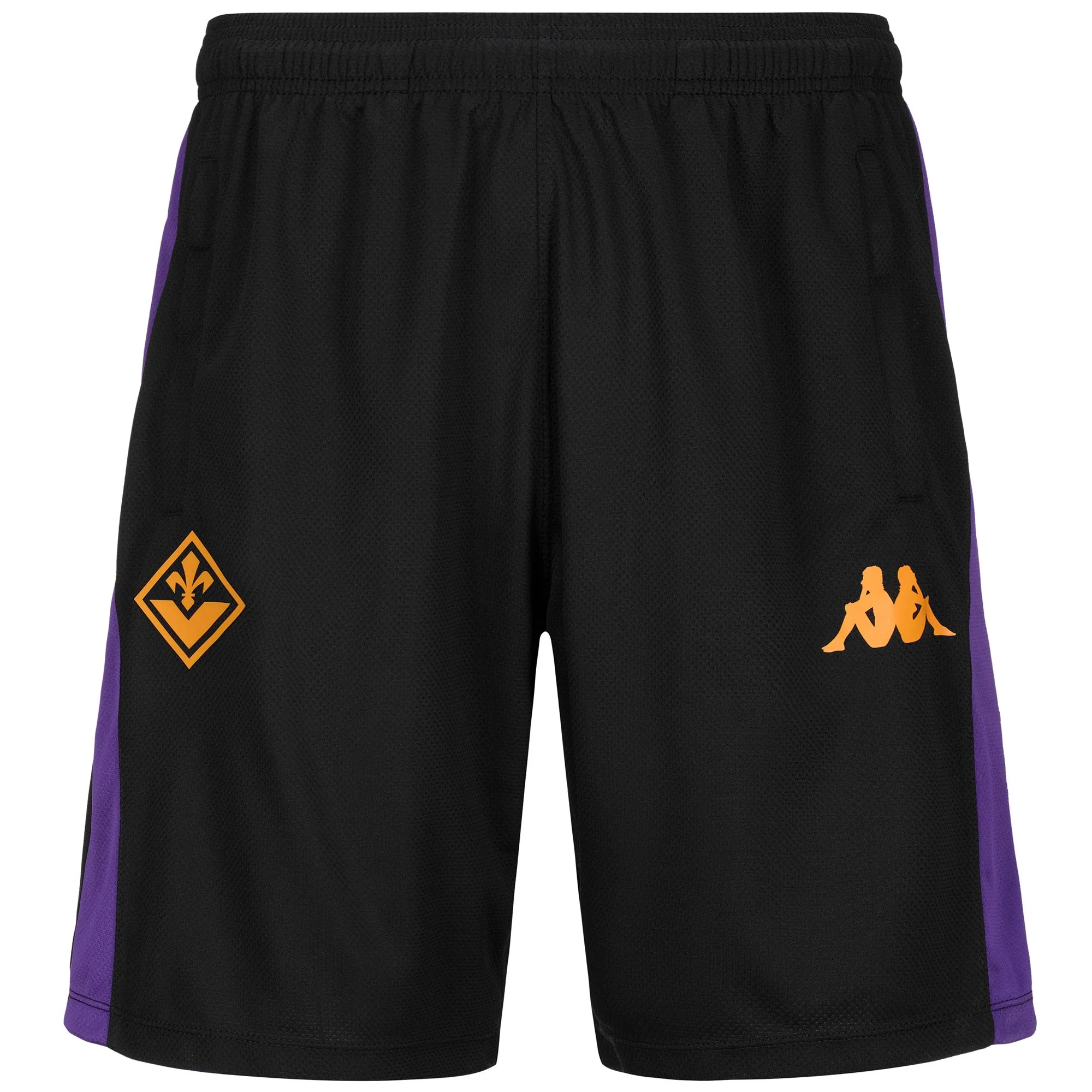 AHORAZIP PRO 8 FIORENTINA - Shorts - Sport Shorts - Man - BLACK-VIOLET INDIGO