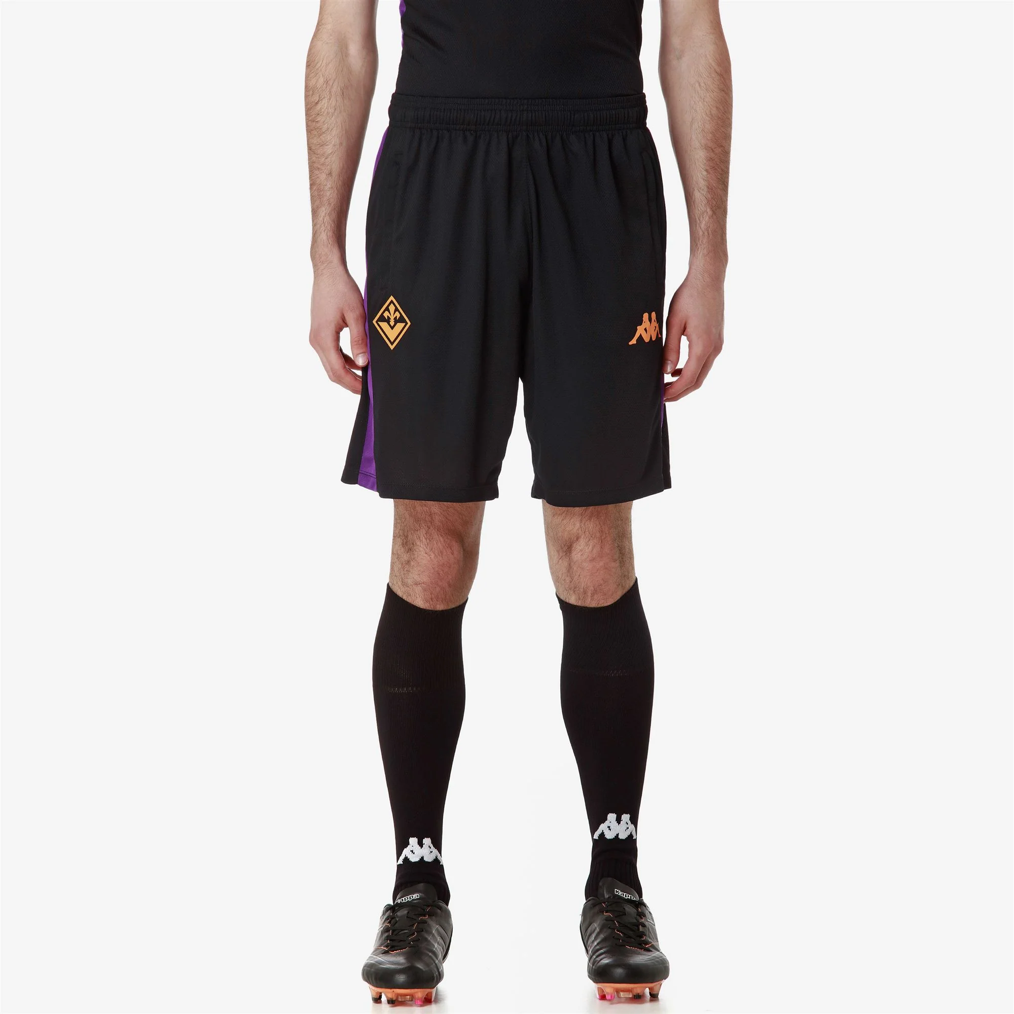 AHORAZIP PRO 8 FIORENTINA - Shorts - Sport Shorts - Man - BLACK-VIOLET INDIGO - Image 6