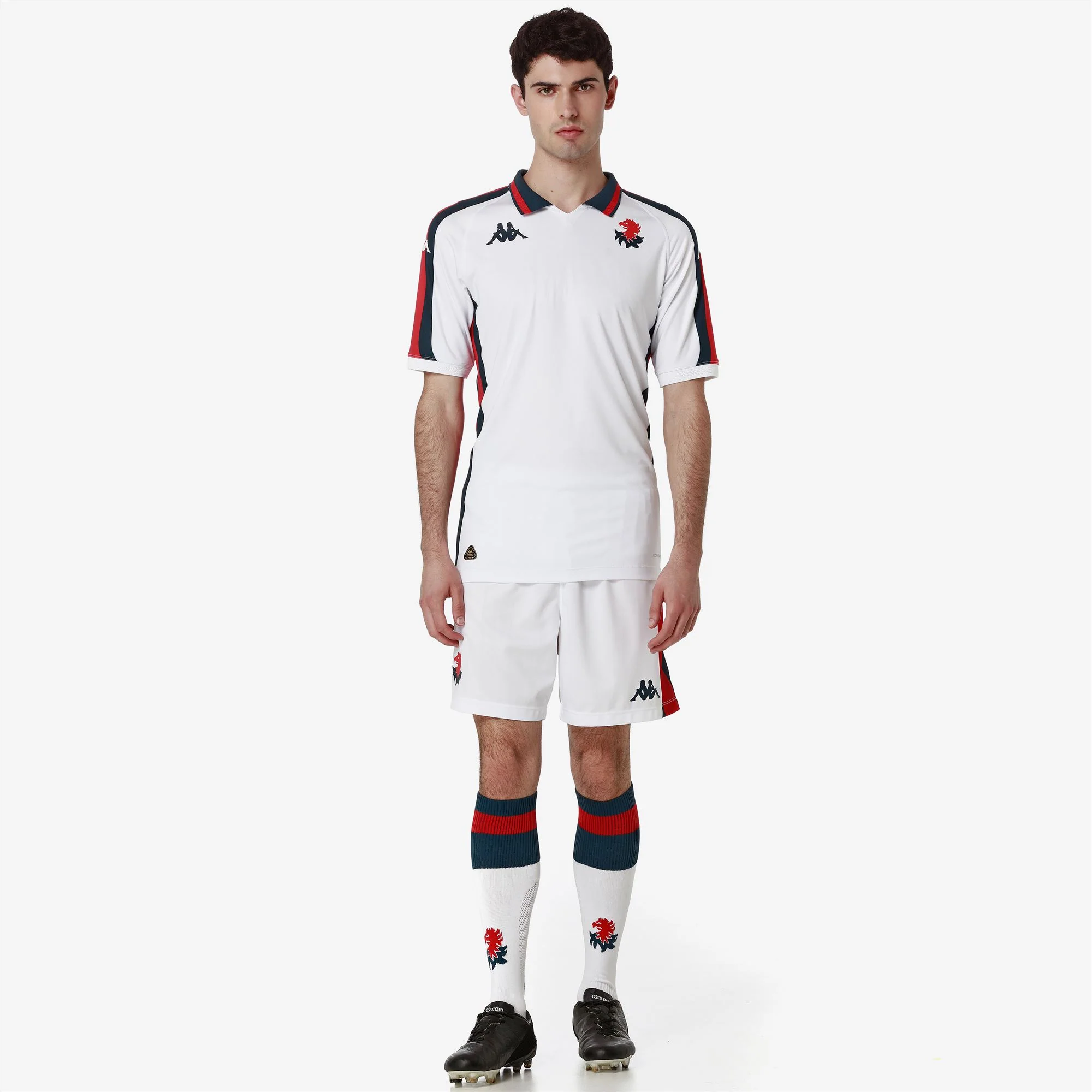KOMBAT RYDER GENOA - Shorts - Sport  Shorts - Man - WHITE-RED-BLUE DK - Image 5