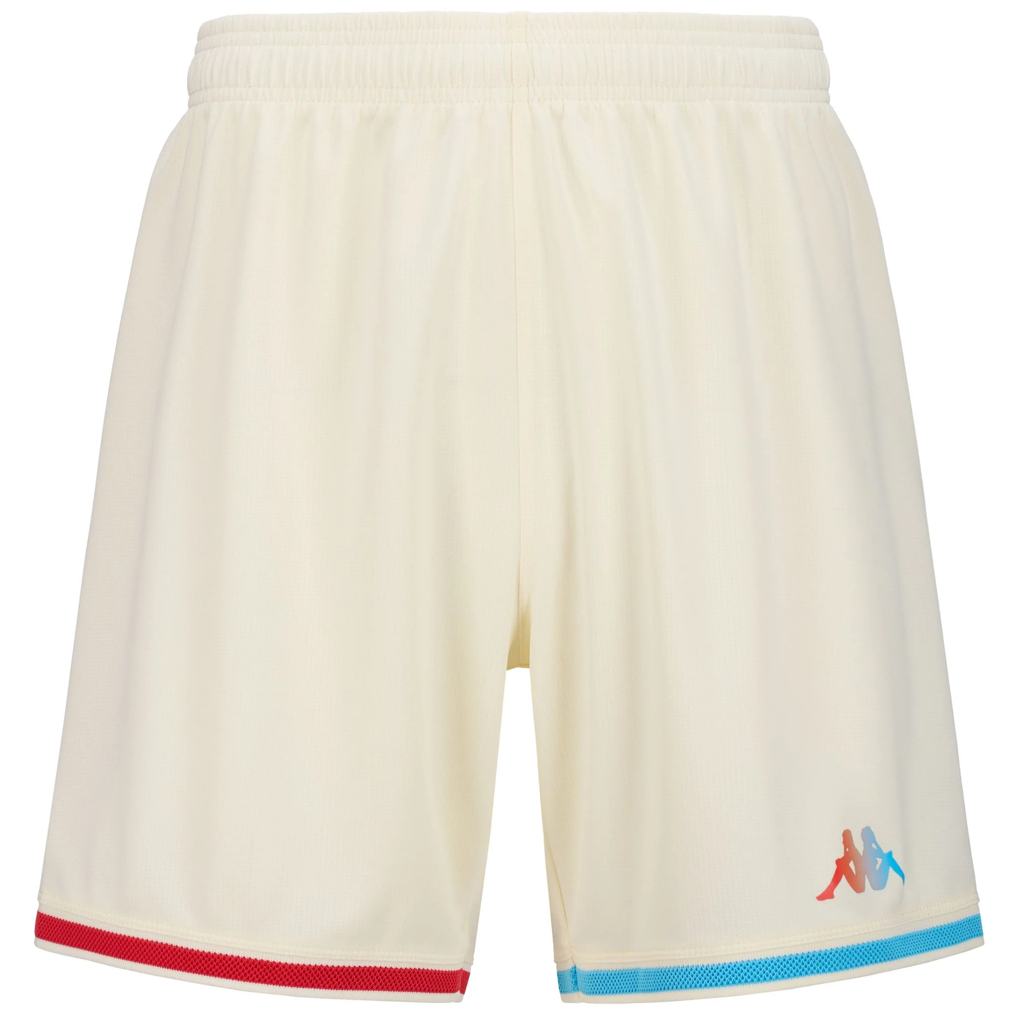 KOMBAT RYDER VALLADOLID - Shorts - Sport  Shorts - Man - WHITE ANTIQUE-RED-BLUE LIGHT - Image 2