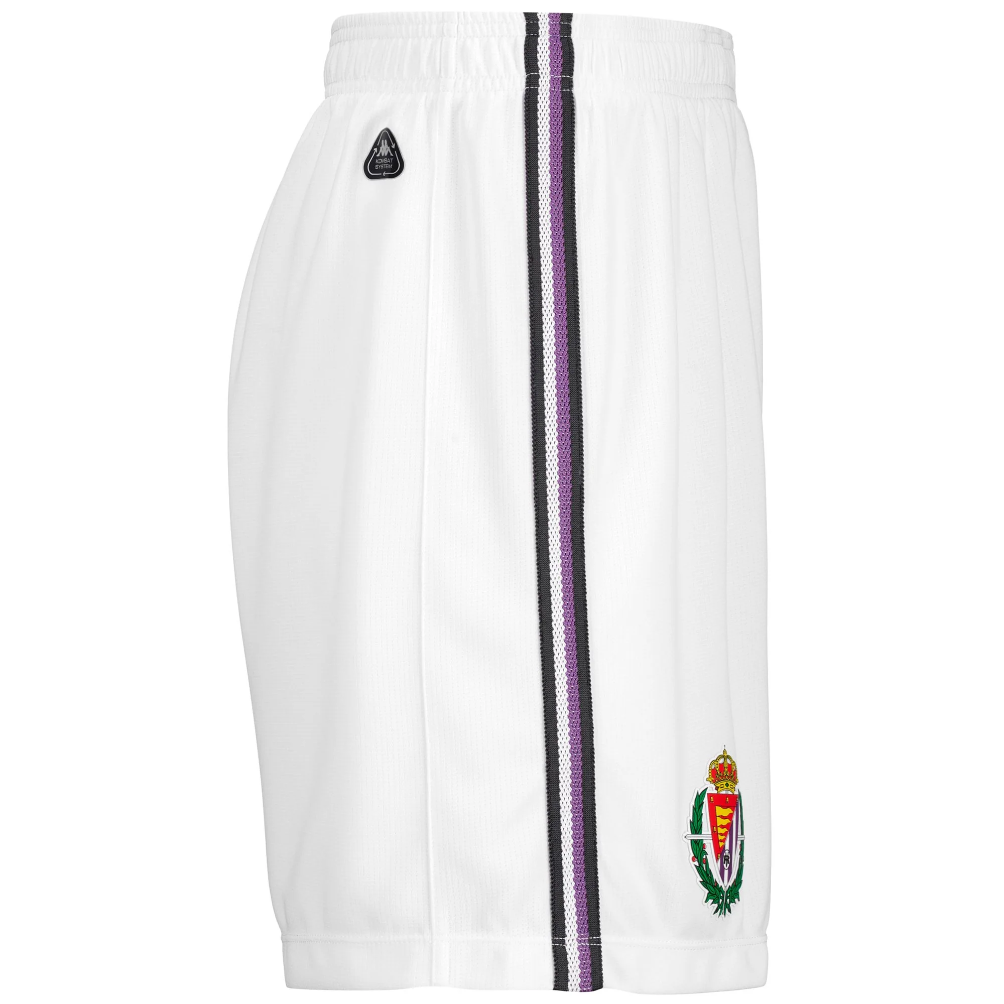 KOMBAT RYDER VALLADOLID - Shorts - Sport  Shorts - Man - WHITE-VIOLET-GREY CENIZE-SPONSOR - Image 2