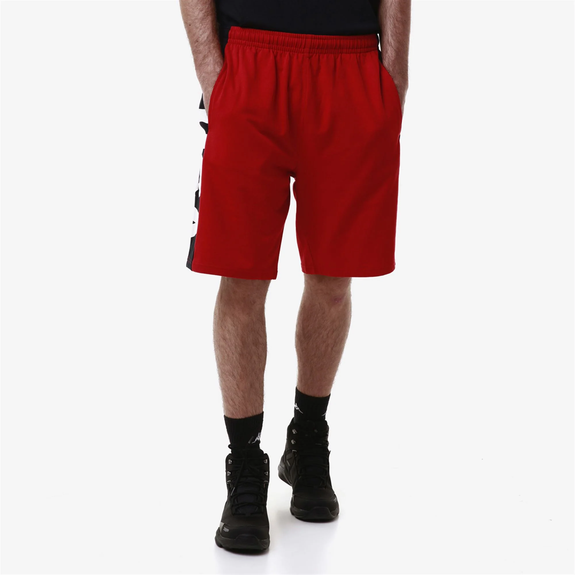 ALOZIP USA US - Shorts - Sport Shorts - Unisex - RED-BLUE DK NAVY - Image 5