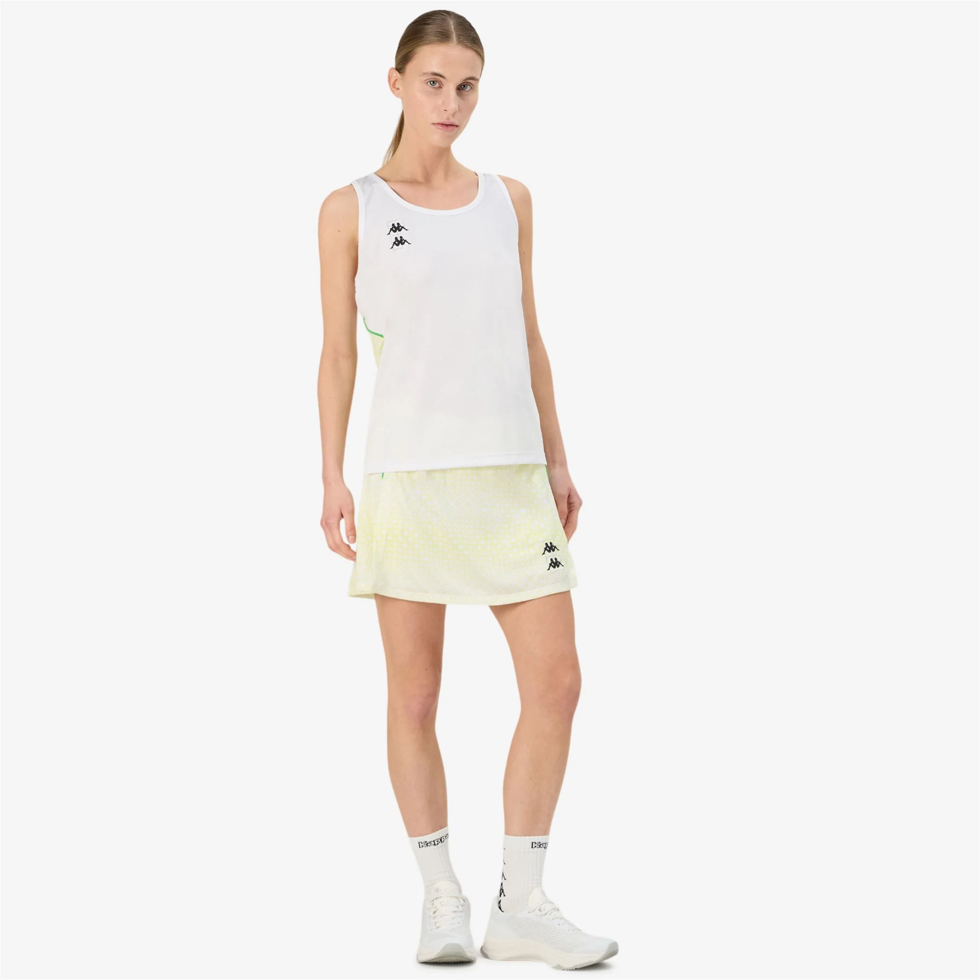 KOMBAT PADEL FAVA 2 - Skirts - Short - Woman - WHITE-WHITE BRILLIANT-YELLOW LT SULPHUR-GREEN FLUO - Image 5