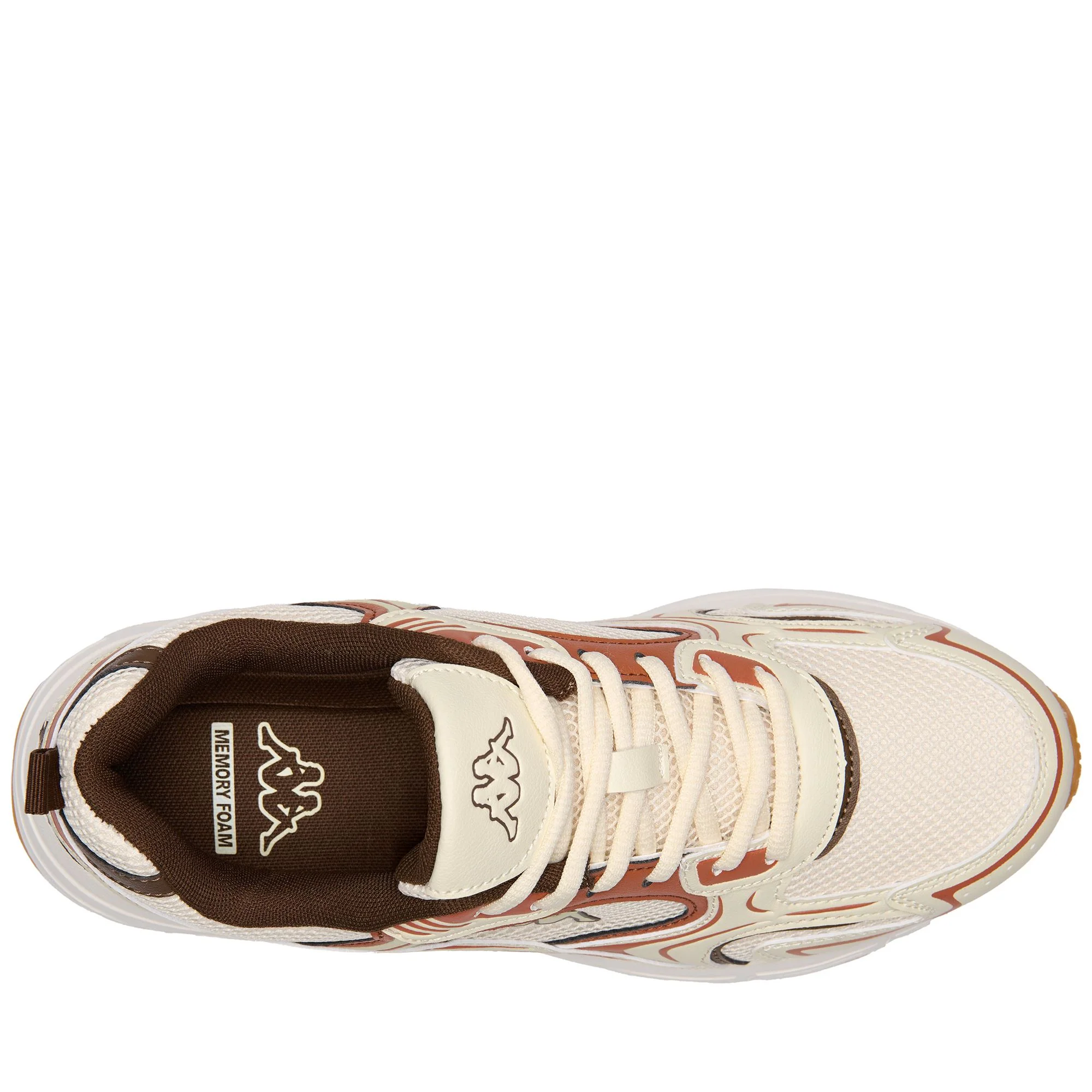 LOGO MYGIDO - Sneakers - Low Cut - Unisex - WHITE TOFU-BROWN HAZEL-BROWN COFFEE - Image 2