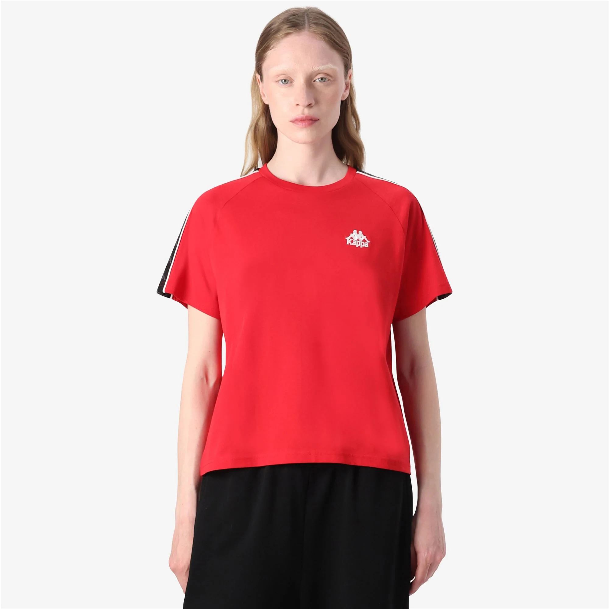 222 BANDA ADI - T-ShirtsTop - T-Shirt - Woman - RED RACING-BLACK-WHITE - Image 4